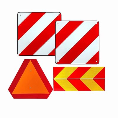 Good price Vehicle Reflective Marking Warning Plate Sign Reflective Rear Marking Plate for Italy Spain online