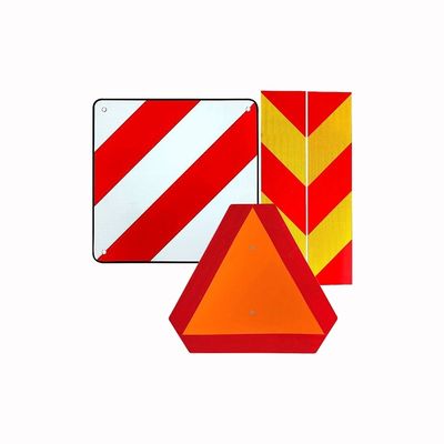 Good price Custom Vehicle Conspicuity Markings Reflective Chevron Rear Marker Board Warning Signs online