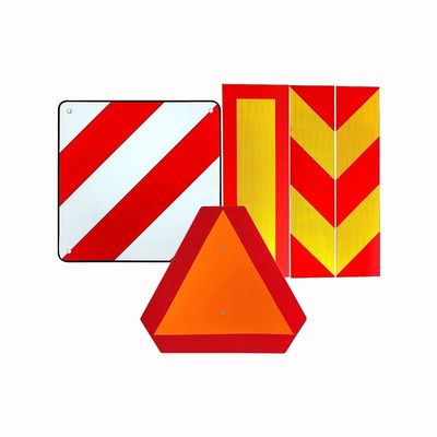 Good price Customized Chevron Rear Marking Reflective Aluminum Plates for Heavy Vehicle online