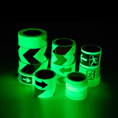 Good price Printable Green Photoluminescent Film Glow in the Dark Tape Luminous Film for Warning online