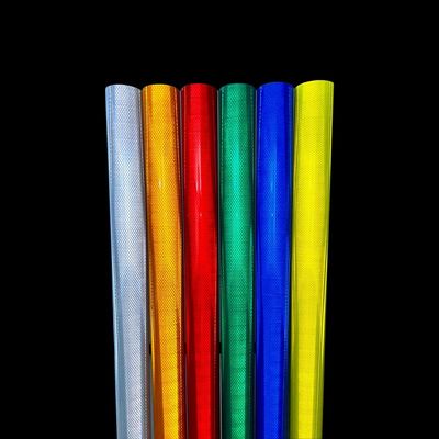 Good price Micro Prismatic Diamond Grade Reflective Sheeting Film Vinyl for Safety Warning online