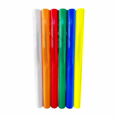Good price 10 Years Prismatic Diamond Reflective Sheeting Vinyl Film For Safety Warning online