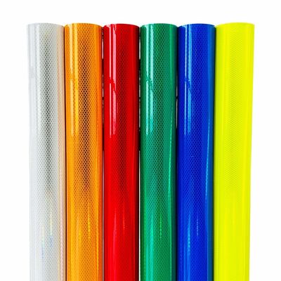 Good price 10 Year Diamond Grade DG Prismatic Reflective Sheeting Material For Traffic Signs online