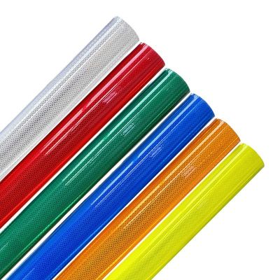 Good price Long Lasting High Visibility Diamond Retro Reflective Film for Traffic Signs online