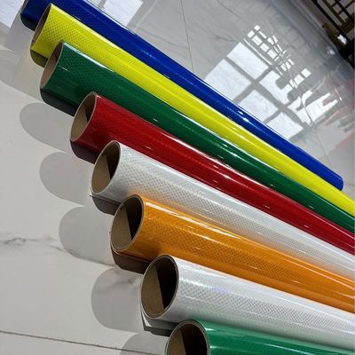Good price 10 Years Fluorescent Color Diamond Grade Reflective Vinyl for Highway Traffic Signs online
