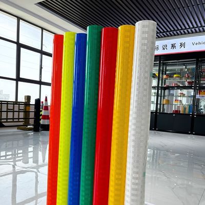 Good price Industrial Premium Conspicuous Reflective Sheeting Film Vinyl Roll for Road Safety Sign online