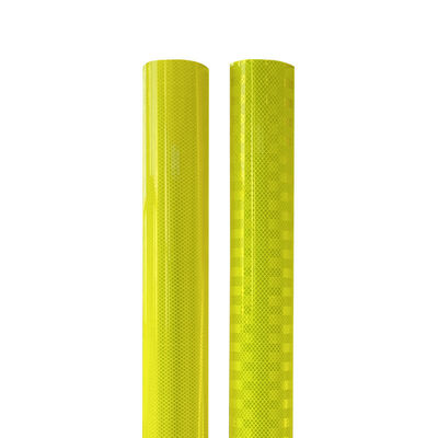 Good price Fluorescent Yellow Warning Conspicuity Reflective Sheeting For School Buses online