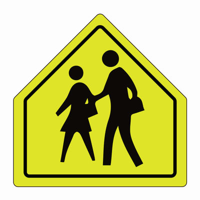 Good price 3-10 Years Service Life Reflective Metal Signs For School Custom Thickness online