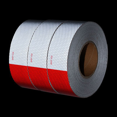 Good price Self-adhesive Glass Bead Vehicle DOT Reflective Tape For Safety Warning online
