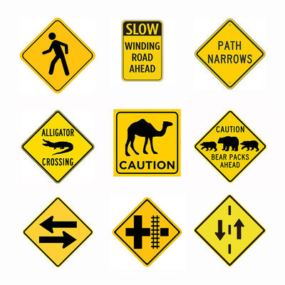 Good price Custom Australian Animal Deer Camel Kangaroo Crossing Reflective Caution Sign Board online
