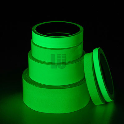 Good price Self Adhesive PET PVC Acrylic Glow in The Dark Vinyl Roll Photoluminescent Vinyl 2-12 Hours online