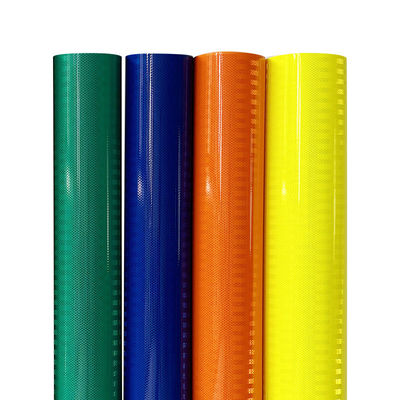 Good price Self Adhesive PET Material Reflective Viny Micro Prismatic Reflective Sheeting online