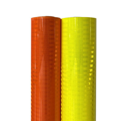 Good price High Visibility PET Micro Prismatic Reflective Film Vinyl Material Traffic Sign online