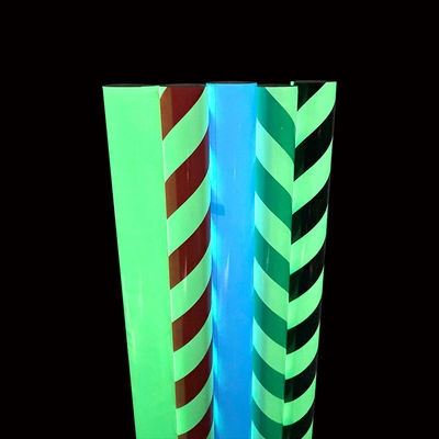Good price Fluorescent Foaming Aluminum Foil Vinyl Permanent Adhesive Night Glow In The Dark Vinyl Film For Decoration online