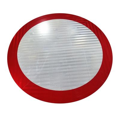 Good price Custom Aluminum Blank Regulatory Road Signs Reflective Signage Board Circle online