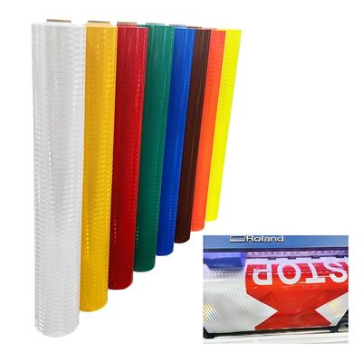 Good price Eco-solvent And UV Printable Highway Sign HIP 10 Years Warranty Prismatic Reflective Sheeting online