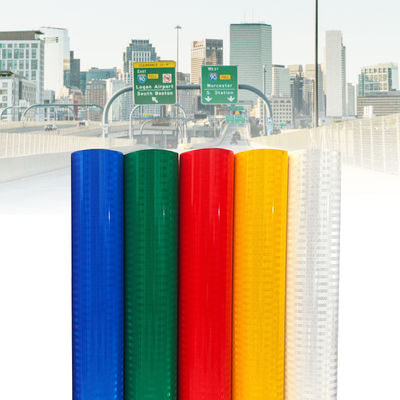Good price Type IV Plastic Adhesive Sheet High Intensity Prismatic Reflective Sheeting ODM online