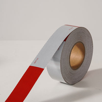 Good price LU DOT-C2 Reflective Tape Red White Reflective Tape Outdoor Warning Safety Tape for Vehicles Trailers Trucks Signs online