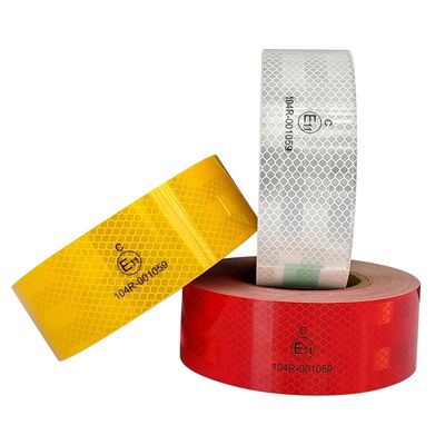 Good price High Intensity ECE 104R Self Adhesive Reflective Conspicuity Safety Tape for Vehicle online