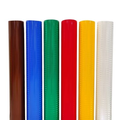 Good price Durability Microprismatic EGP Reflective Sheeting For Priority Road Signs online