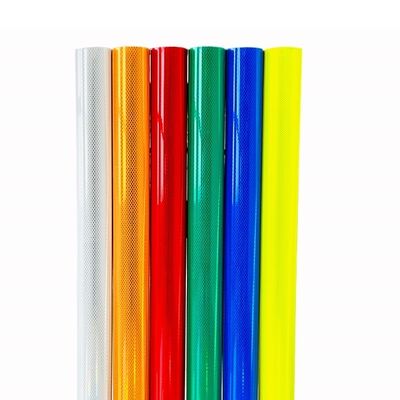 Good price Self Adhesive Micro-prismatic Reflective Material Diamond Grade Reflective Sheeting online