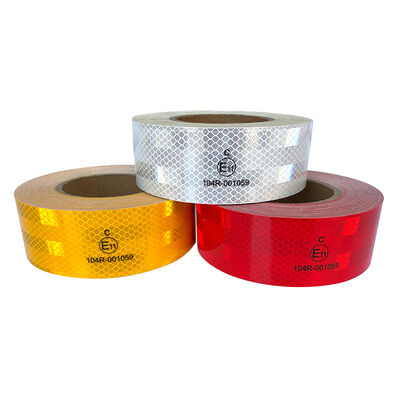 Good price ECE 104R Reflective Tape with Micro Prismatic Technology, and ECE 104R Compliance for Fleet Safety online