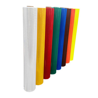 Good price ASTM D4956 Type IV HIP High Intensity Prismatic Reflective Sheeting with PSA for Traffic Signs online