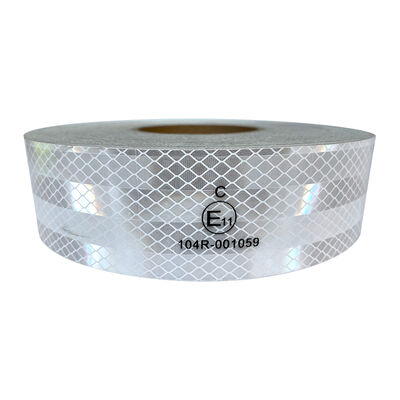 Good price ECE 104R Reflective Tape with Aluminum Micro Prismatic Technology for 5-Year Vehicle Conspicuity online