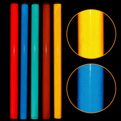 Good price High Intensity Grade Reflective Sheeting with Glass Bead Technology and 10 Years Outdoor Durability online