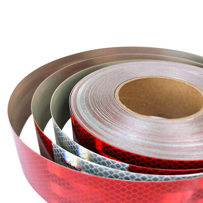 Good price Aluminum Micro Prismatic DOT-C2 Reflective Tape for Trucks, Trailers, Tankers, Buses, Rescue Vehicles online