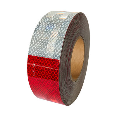 Good price DOT-C2 Compliant Micro Prismatic Reflective Tape with 5-Year Durability for Vehicle Safety online